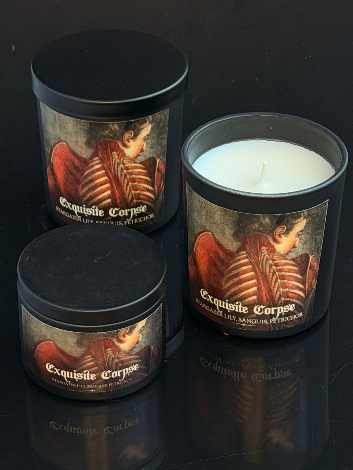 EXQUISITE CORPSE CANDLE